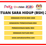 bsh bantuan sara hidup