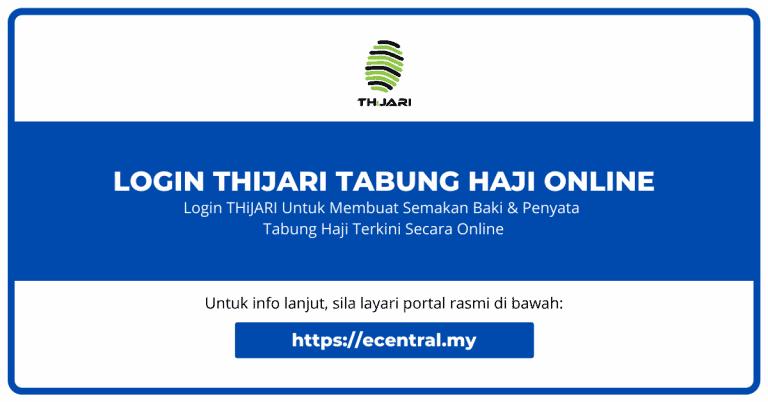 thijari tabung haji online