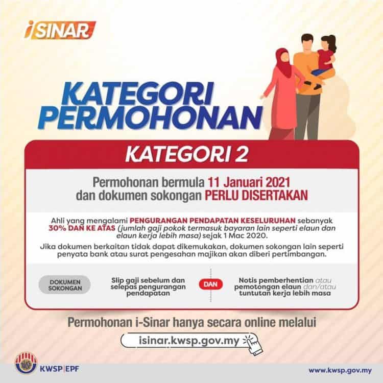 isinar kategori 2