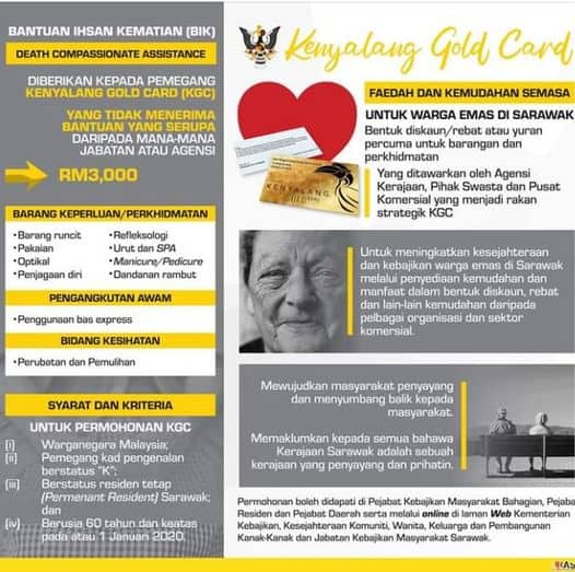 kenyalang gold card