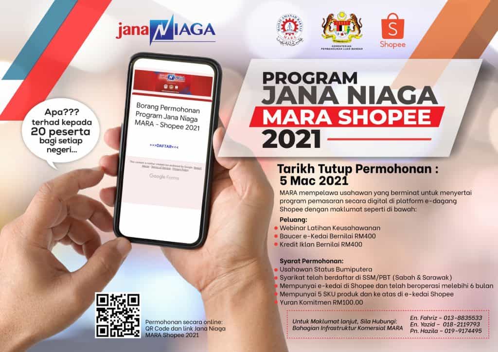 jana niaga mara shopee