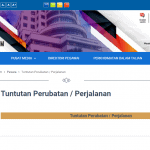 tuntutan perjalanan hospital pesara