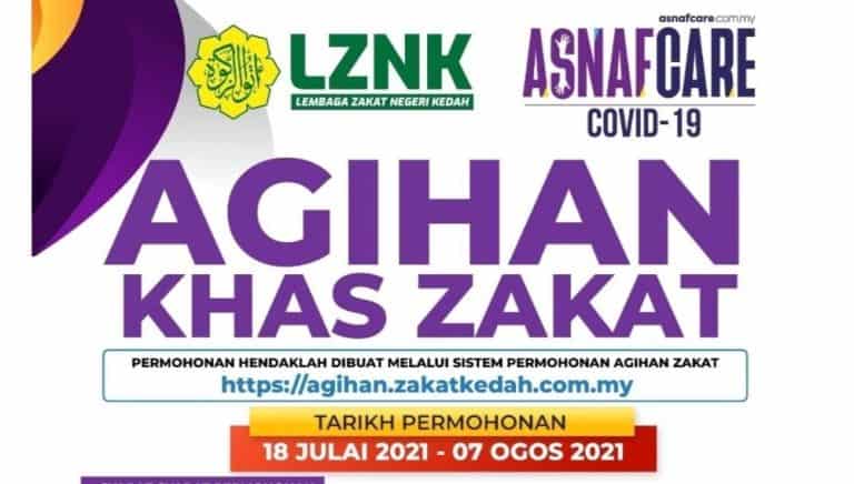 skim agihan khas zakat kedah lznk