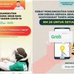 rebat vaksin plat selangor grab