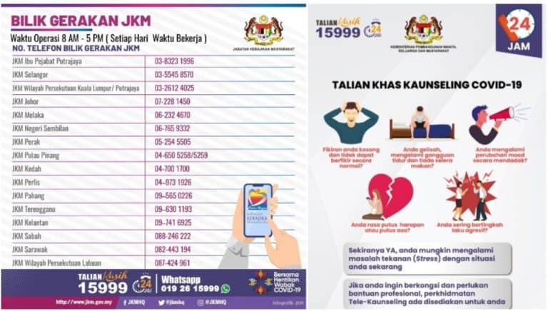 bantuan jkm talian kasih