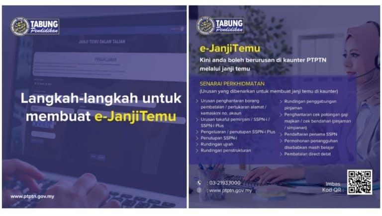 janji temu ptptn