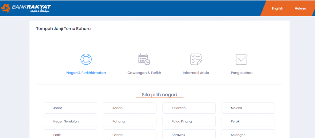 temujanji bank rakyat online