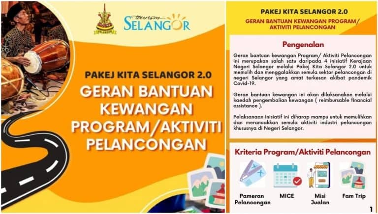 geran bantuan kewangan selangor