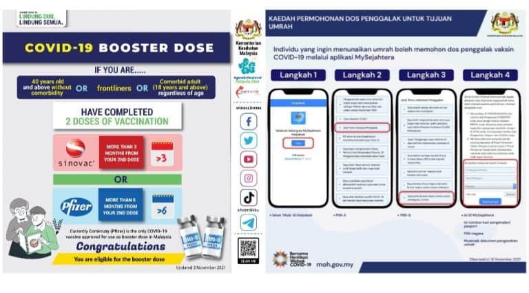 pendaftaran booster vaksin