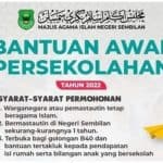 bantuan awal persekolahan mains 2022