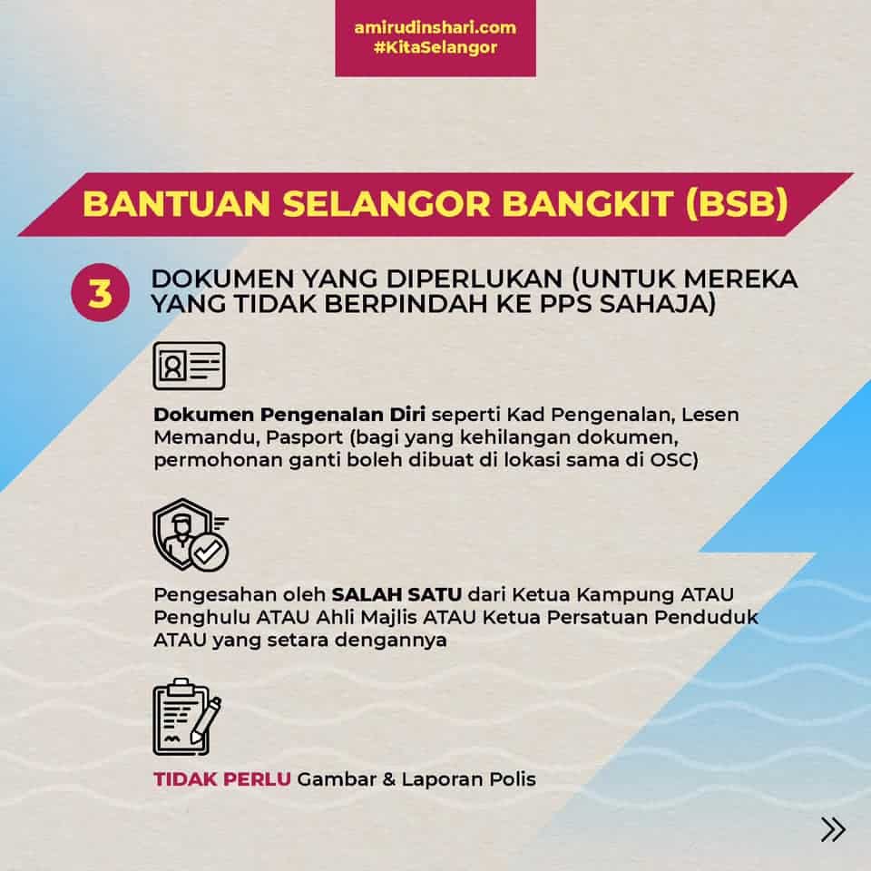 bantuan selangor bangkit