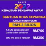 bonus penjawat awam 2022