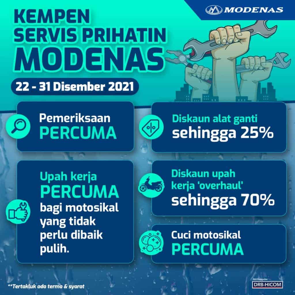 modenas banjir