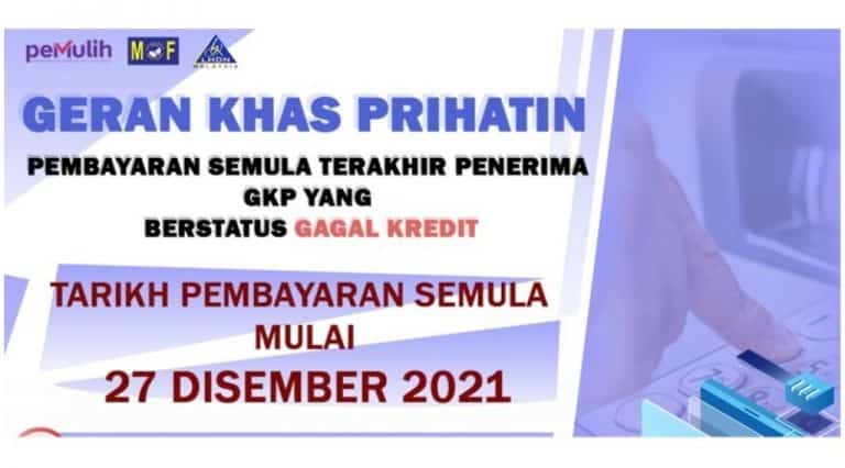 pembayaran semula gkp gagal kredit