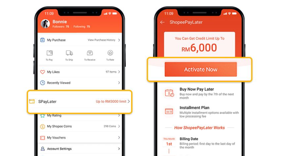 shopee installment