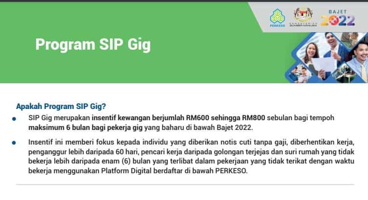 sip gig perkeso 2022