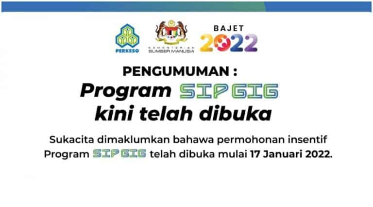 sip gig perkeso 2022