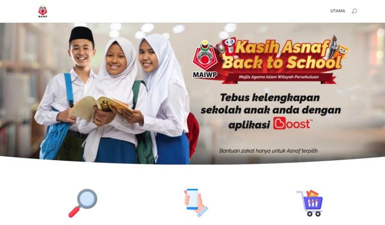 kasih asnaf back to school boost