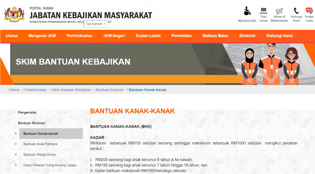 bantuan kanak-kanak