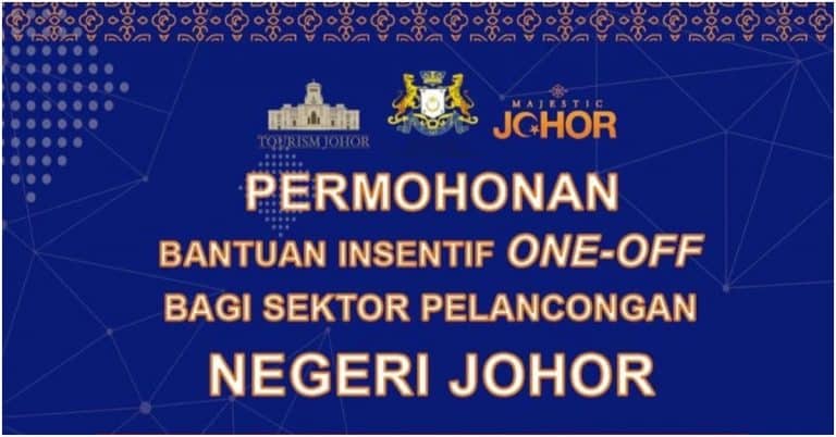 bantuan pelancongan johor 2022