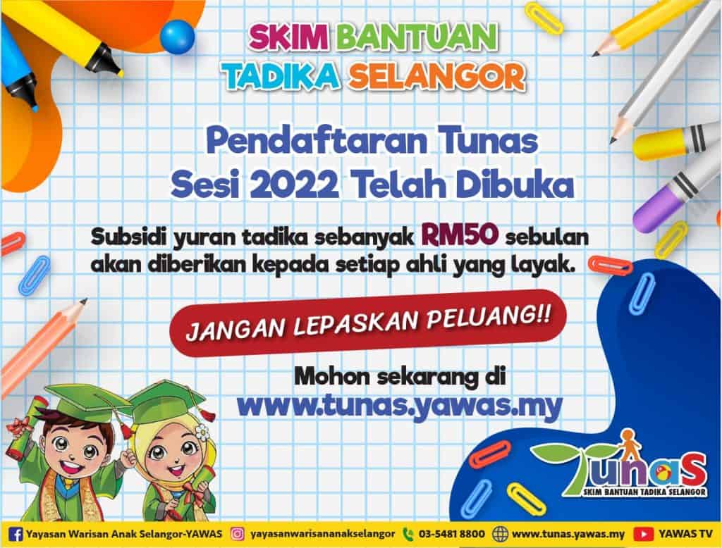 skim bantuan tadika tunas selangor