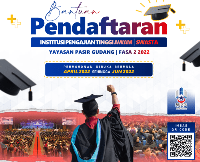 Tawaran Bantuan Pendaftaran IPT Yayasan Pasir Gudang