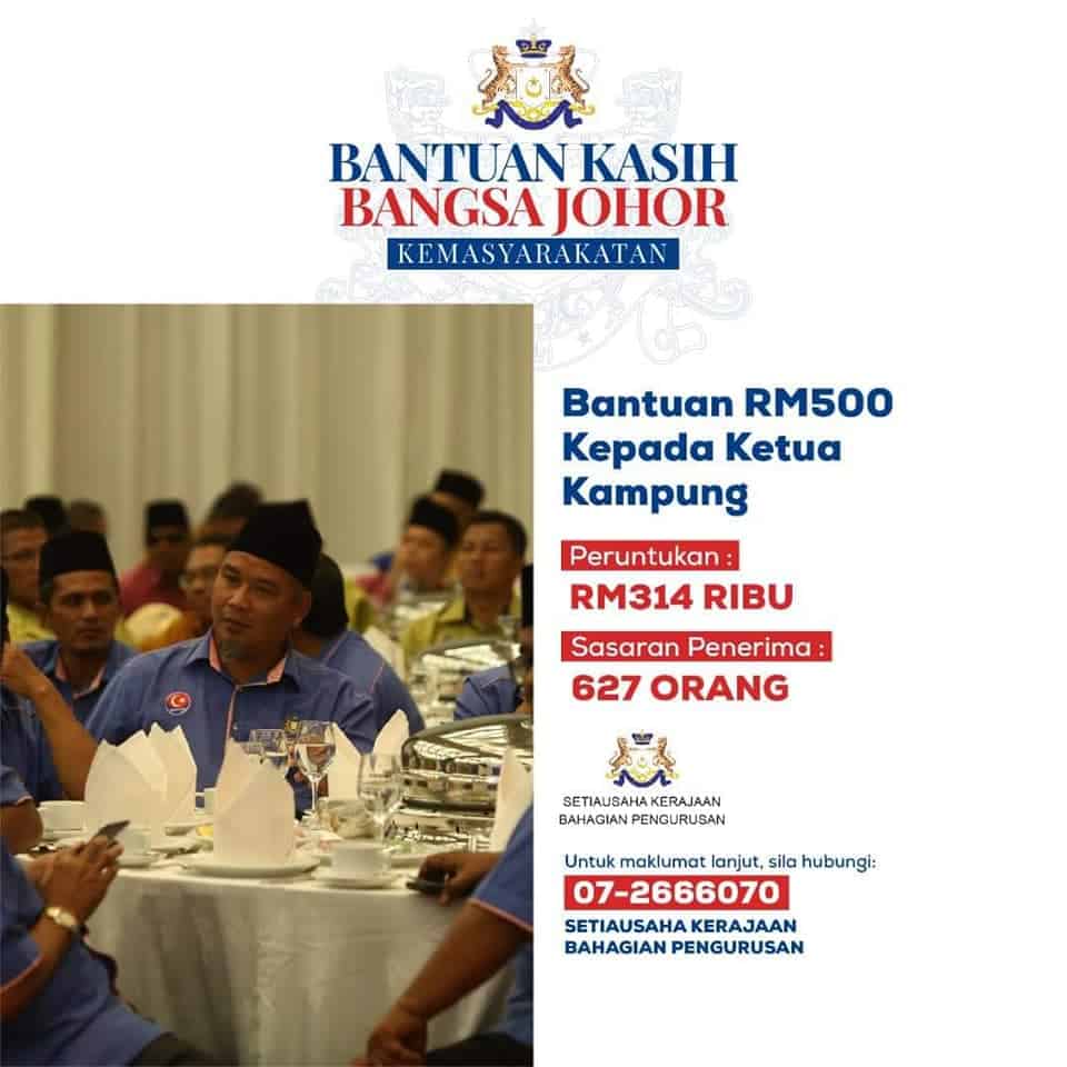 bantuan kasih bangsa johor