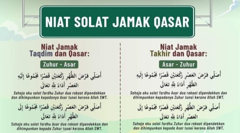 solat jamak qasar