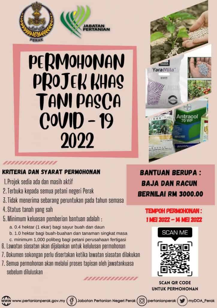 Projek Khas Tani 2022 Pasca Covid-19