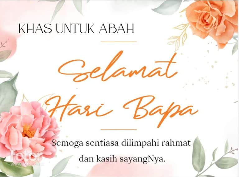 selamat hari bapa