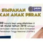 tabung simpanan pendidikan anak perak