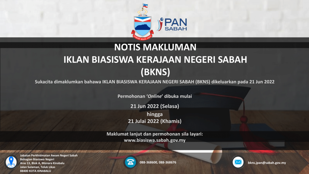 biasiswa kerajaan negeri sabah