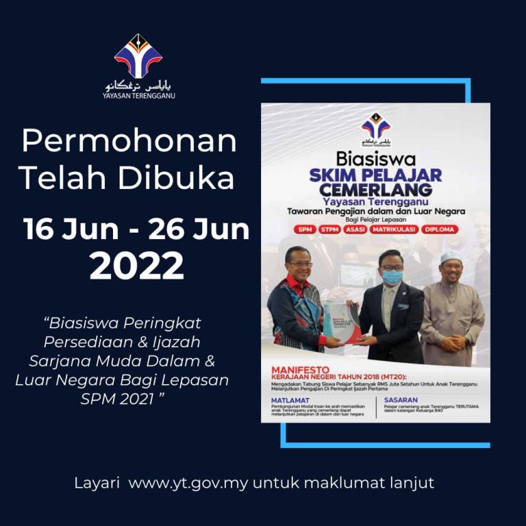 biasiswa yayasan terengganu