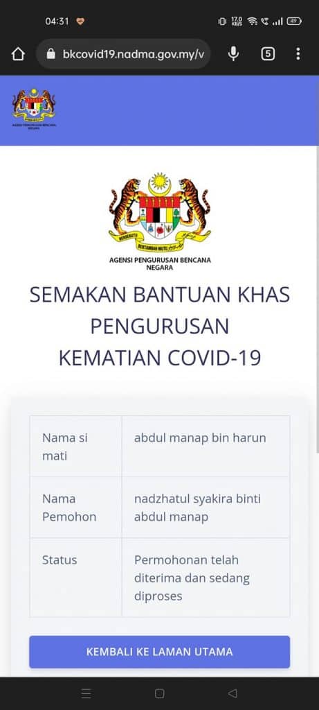 Bantuan kematian nadma