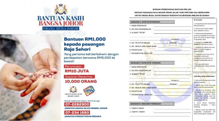 bantuan raja sehari johor