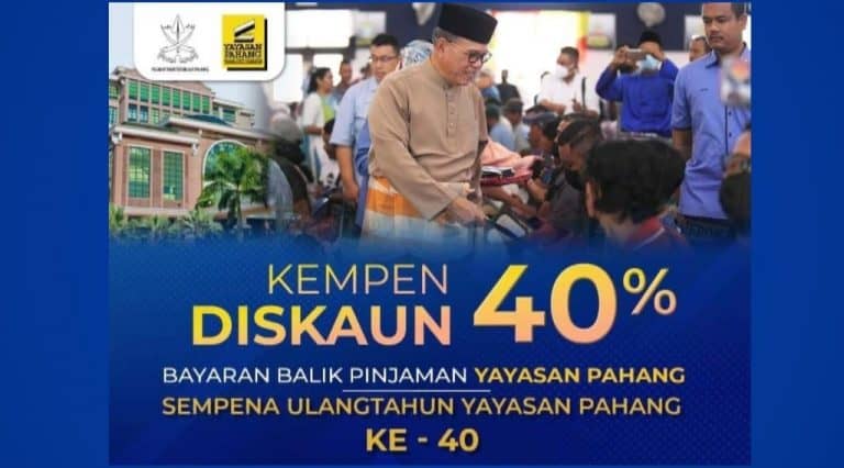 diskaun yayasan pahang