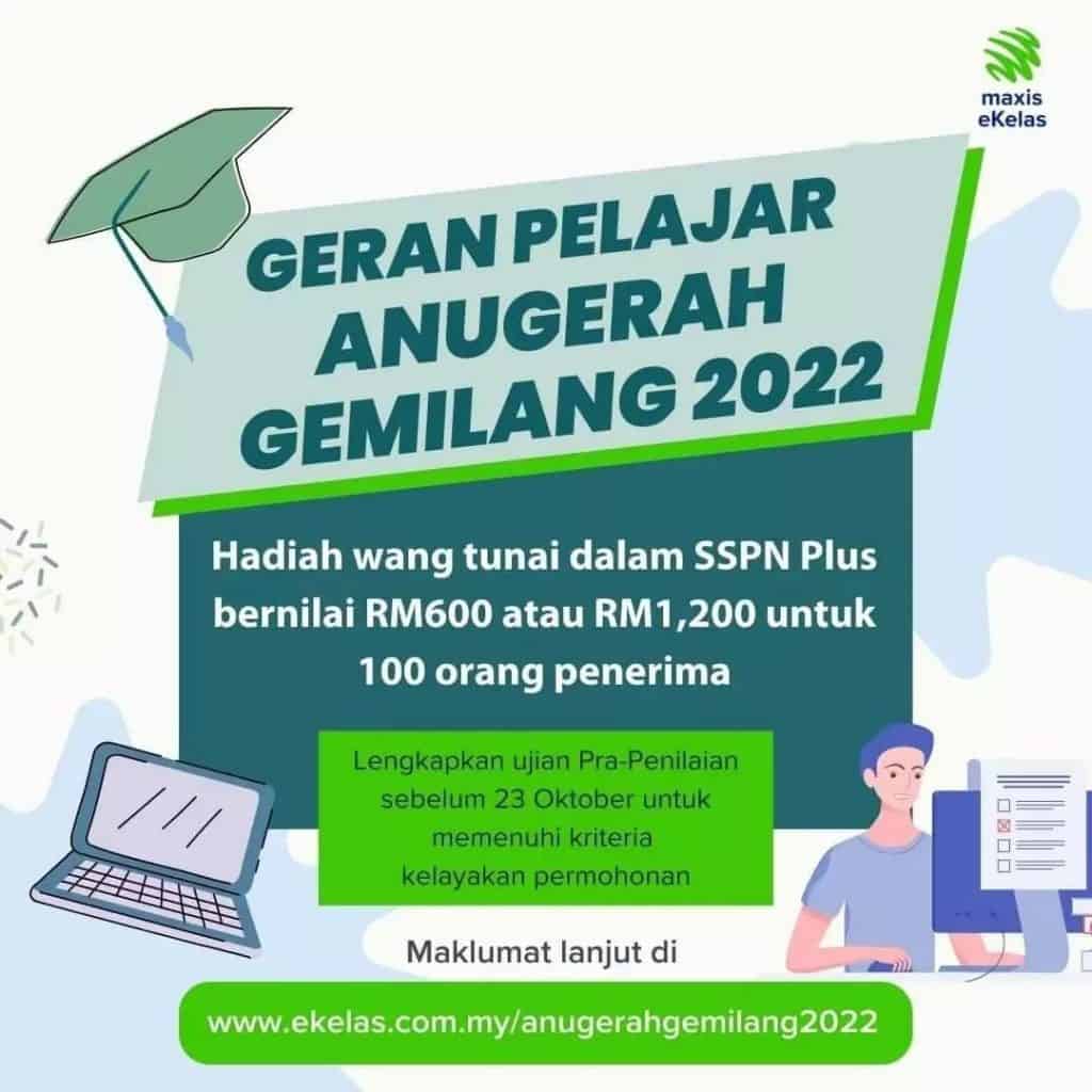  Anugerah Gemilang eKelas 2022