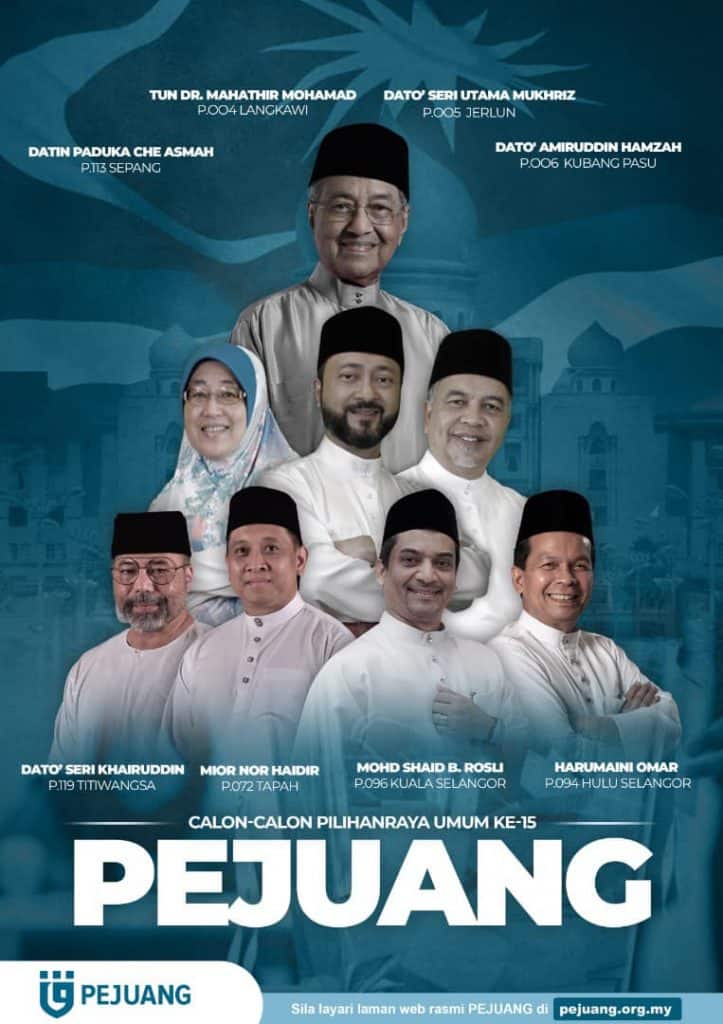 calon pru 15 perdana menteri