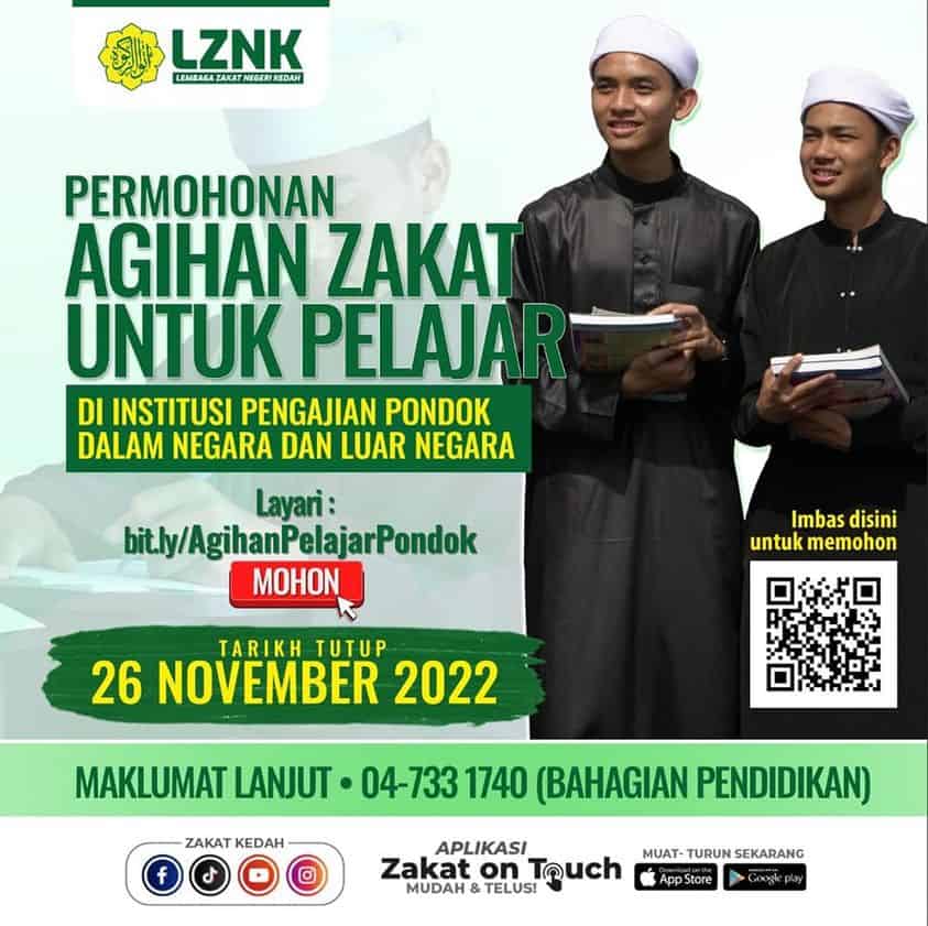 Agihan Zakat Untuk Pelajar Pondok