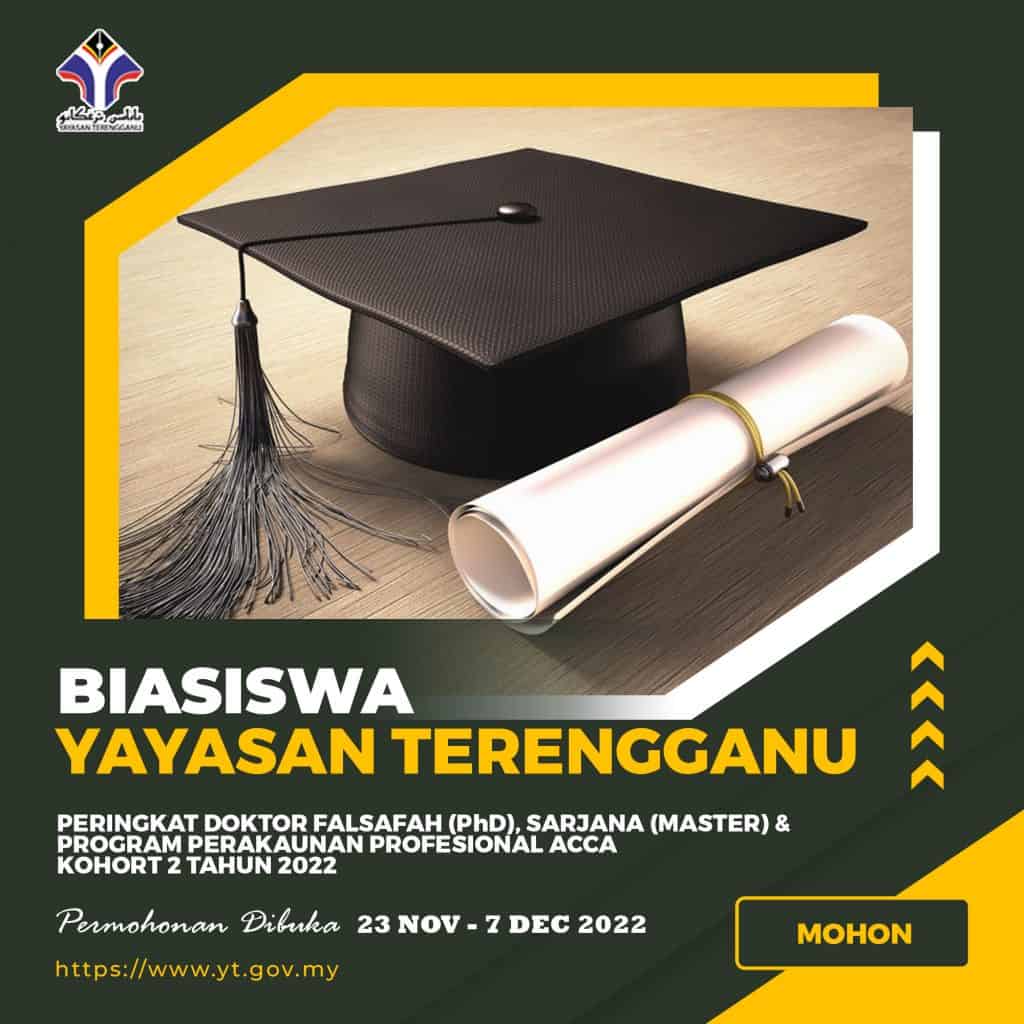 Biasiswa Yayasan Terengganu Untuk Phd