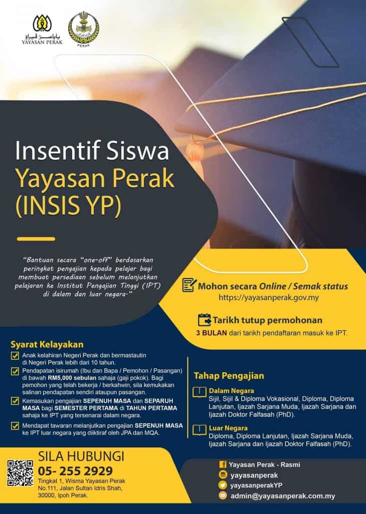 Insentif Siswa Yayasan Perak