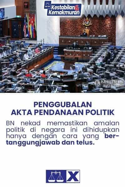 manifesto barisan nasional bn