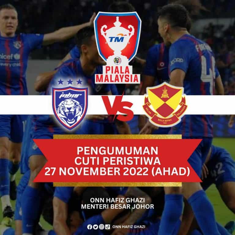 johor cuti 27 nov 2022 ahad