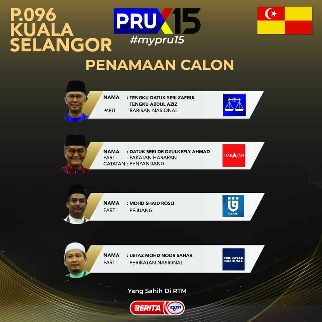 calon pru 15 kerusi panas