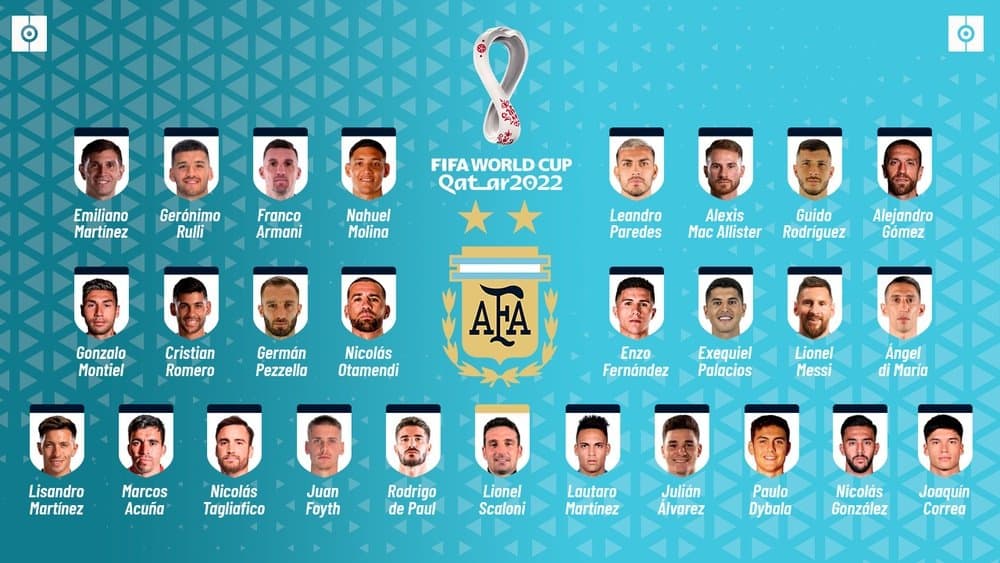 skuad bola sepak argentina