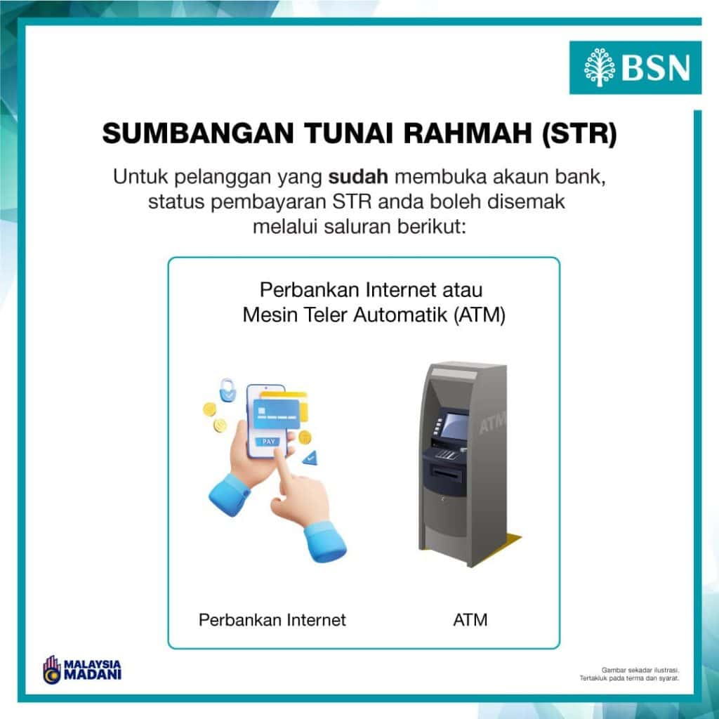 str tunai bsn semakan