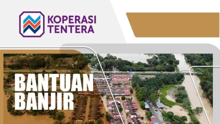 Bantuan Banjir Koperasi tentera