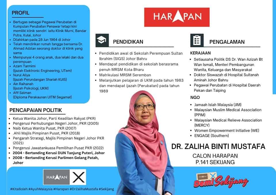 dr zaliha mustafa menteri kesihatan malaysia