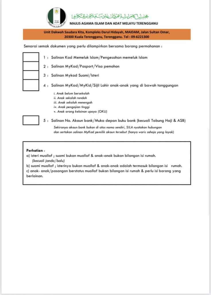 Bantuan Zakat Ramadhan 