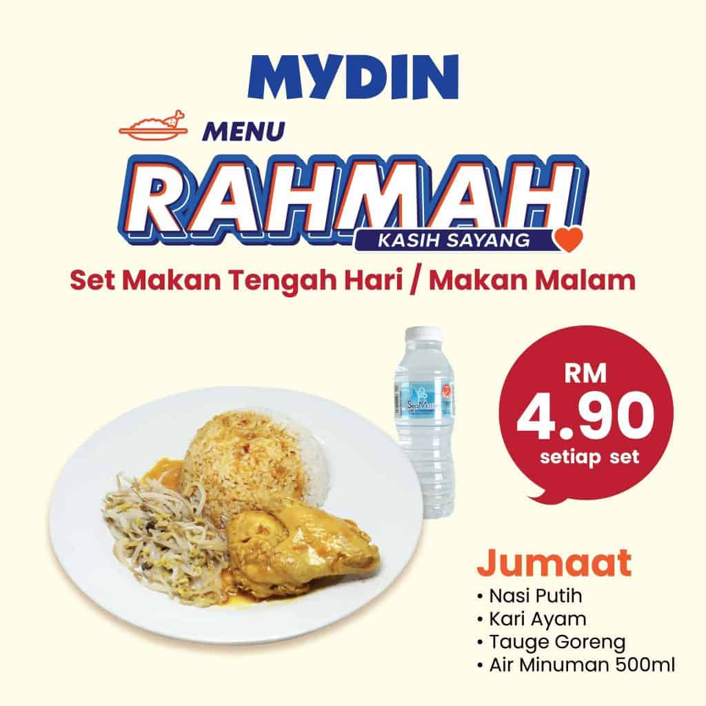 menu rahmah rm5